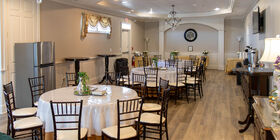 Celebration of life venue for services, gatherings and receptions at O.B. Davis Funeral Homes