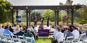 Outdoor venue at Lighthouse Memorials & Receptions