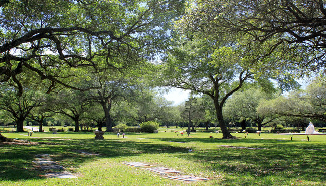 Cemetery grounds at Forest Lawn Memorial Park