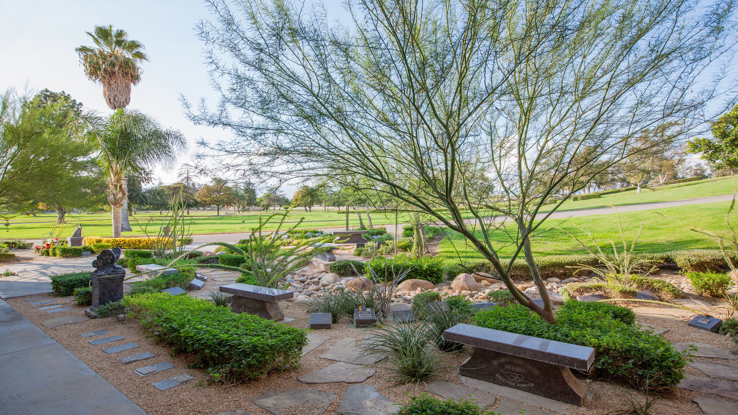 Cremation gareden at Green Acres Memorial Park