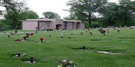 Cemetery grounds at Chapel Hill Memorial Gardens