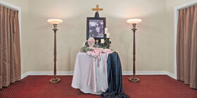 Unique feature at McGilley & Frye Funeral Home & Cremation Service