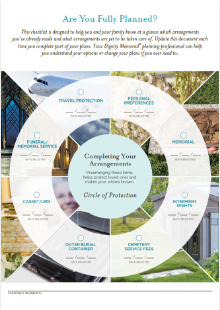 pre-planning checklist pencil promo desktop