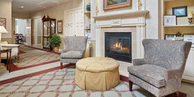 Sitting area at Nelsen Williamsburg