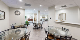 Celebration of life venue for services, gatherings and receptions at Grammier-Oberle Funeral Home