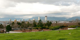 Cemetery grounds at Forest Lawn Memorial Park