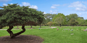 Cemetery grounds at Memphis Memory Gardens