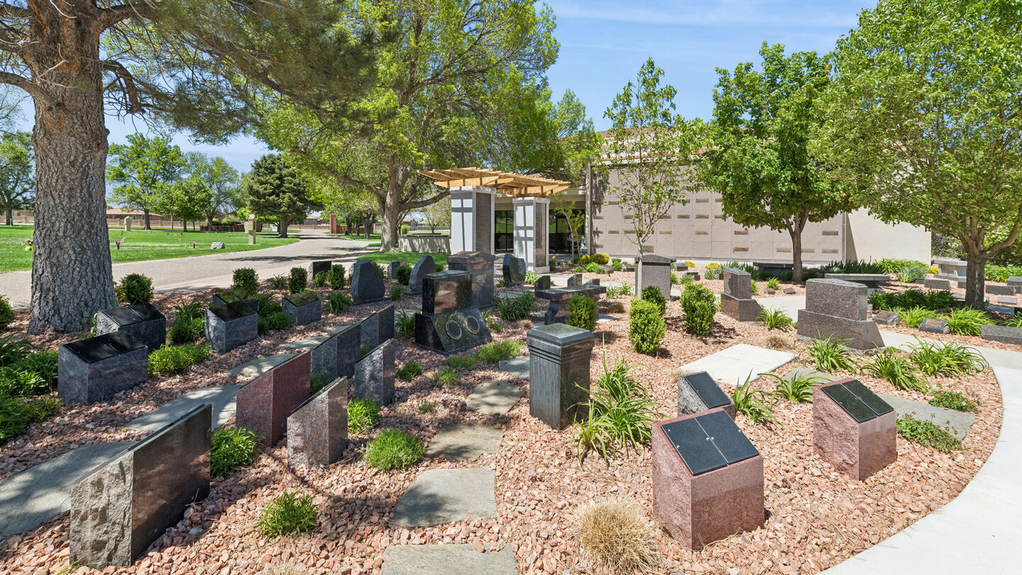 Cremation garden at Imperial Memorial Gardens Funeral, Cremation & Cemetery