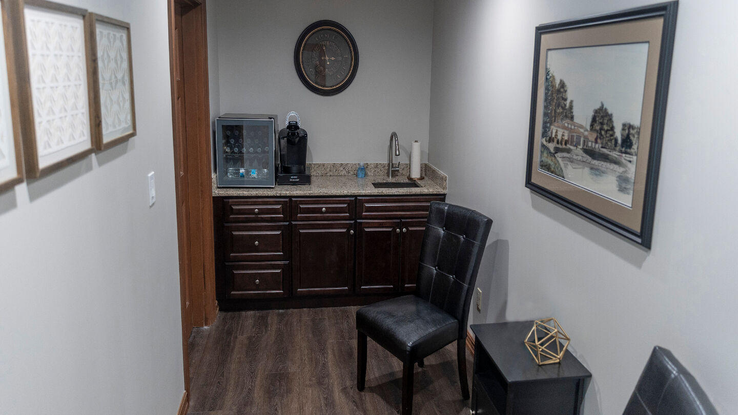 Cafe area at Lake View Funeral Home & Memorial Gardens