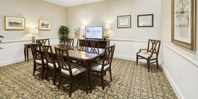 Arrangement room at Grace Funeral Home & St. Lazarus of Bethany Memorial Garden