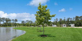 Cemetery grounds at Grace Funeral Home & St. Lazarus of Bethany Memorial Garden
