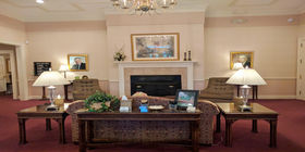 Lobby at Parklawn-Wood Funeral Home