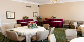 Reception room at Kriegshauser Mortuary-West Chapel