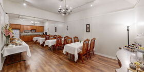 Celebration of life venue for services, gatherings and receptions at Willow Glen Funeral Home