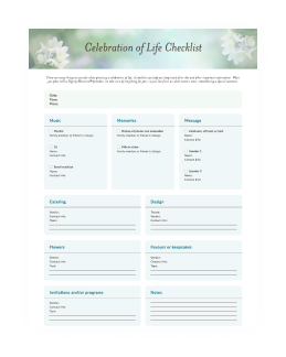 pre-planning checklist pencil promo mobile