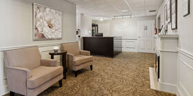 Foyer at Cresmount Funeral Home - Fennell Chapel