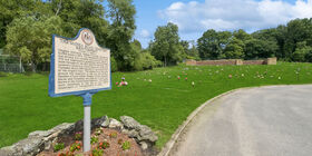 Cemetery grounds at Pleasant Valley Memorial Park