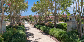 Unique feature at Chapel of Eternal Peace at Forest Park