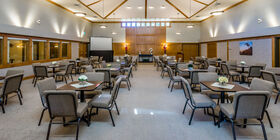 Celebration of life venue for services, gatherings and receptions at Yates Memorial Services & Yates Funeral Service & Crematorium