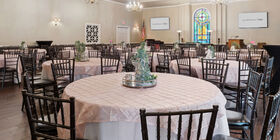 Celebration of life venue for services, gatherings and receptions at Kingwood Funeral Home