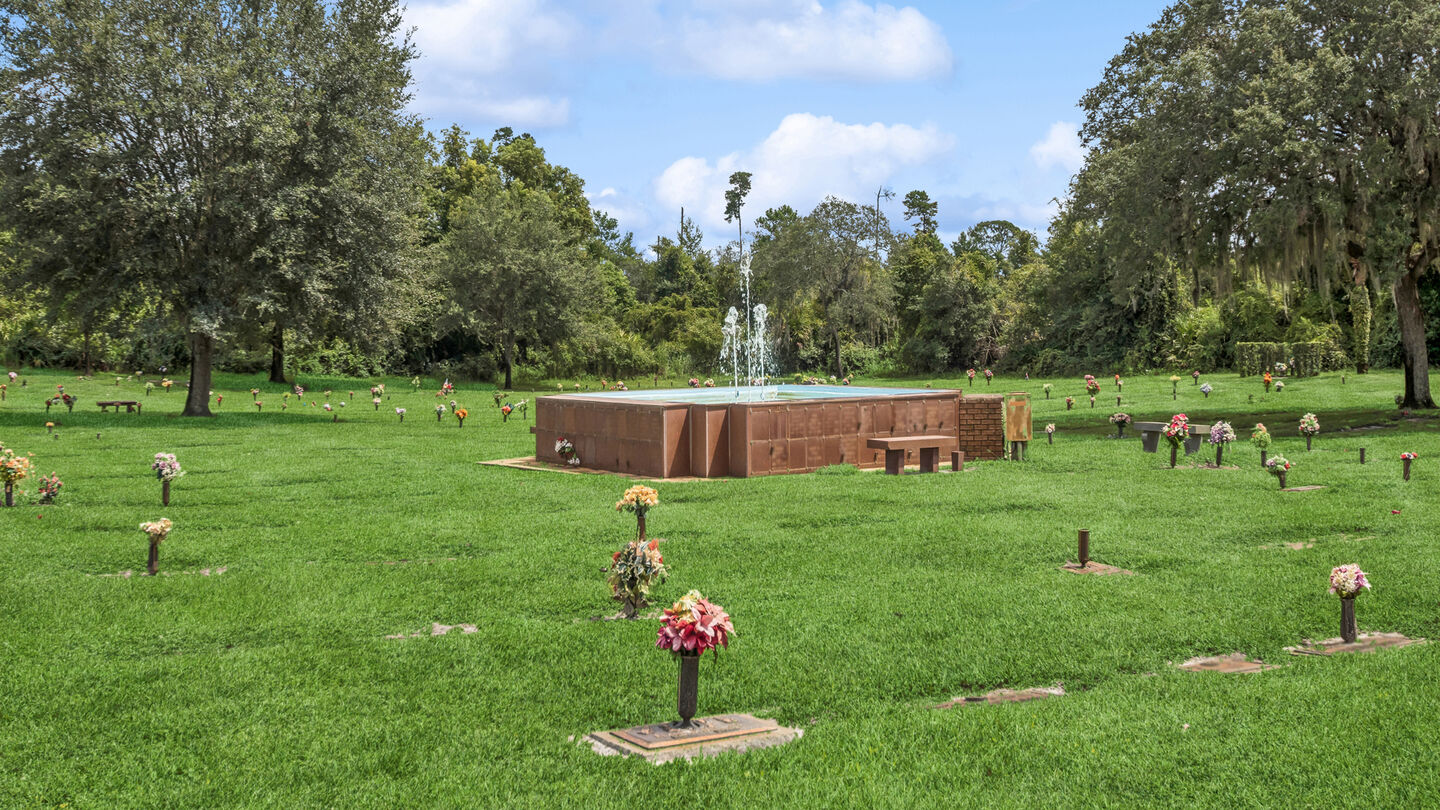 Cemetery grounds at Deltona Memorial Funeral Home & Gardens