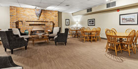 Sitting area at Markey-Dermody Funeral Home