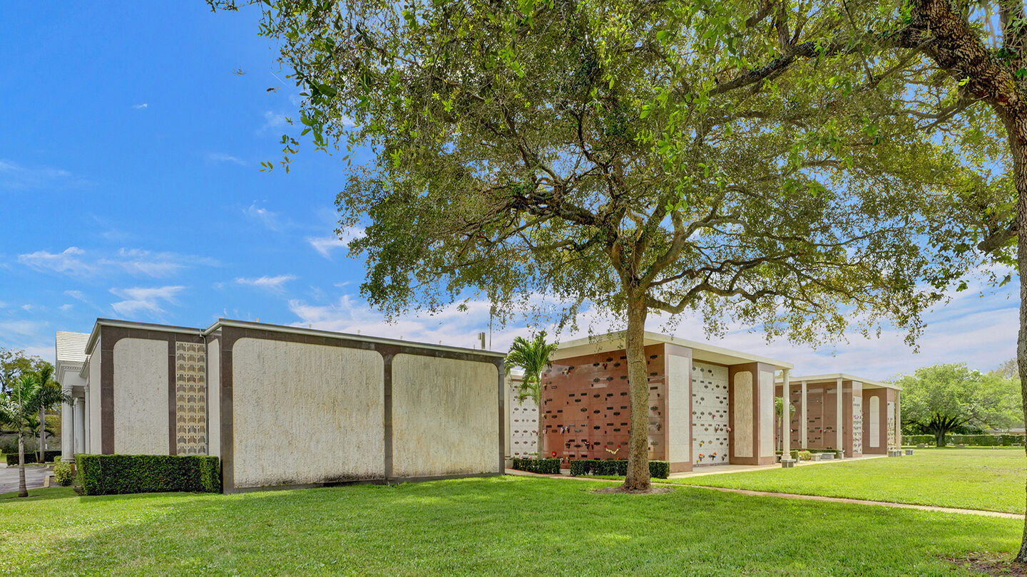 Mausoleum at Fred Hunter's Hollywood Memorial Gardens