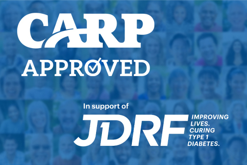CARP JDRF logos