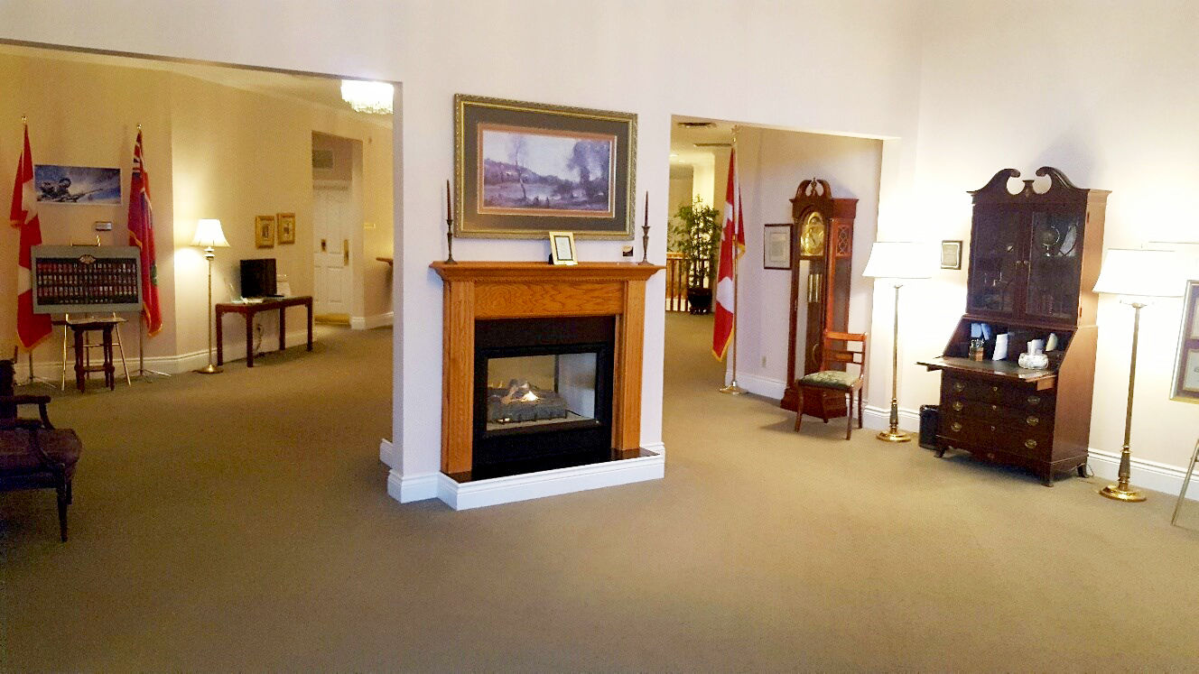Lobby at Oshawa Funeral Home