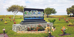 Statue of the Last Supper at Memorial Park