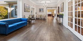 Sitting area at Quinn Hopping Funeral Home