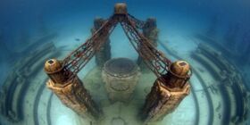 Detail of underwater reef