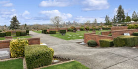 Cemetery grounds at Sunset Hills Memorial Park & Funeral Home