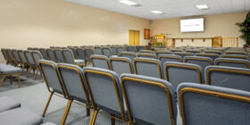 Chapel at J. Warren Funeral Services Cole & Maud Coolidge Chapel