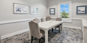 Arrangement room at Forest Park South Funeral Home