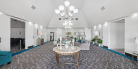 Foyer at Earthman Baytown Funeral Home