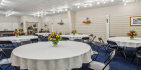 Celebration of life venue for services, gatherings and receptions at Bunch-Johnson Funeral Home