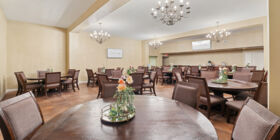 Celebration of life venue for services, gatherings and receptions at Funeraria Del Angel Roy Akers