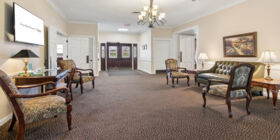 Sitting area at Lauterburg - Oehler Funeral Home