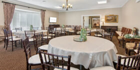 Celebration of life venue for services, gatherings and receptions at Lauterburg - Oehler Funeral Home