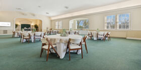 Celebration of life venue for services, gatherings and receptions at Bisch & Son Funeral Home