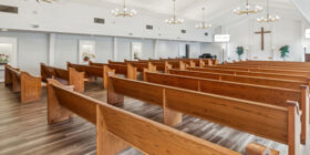 Chapel at Lima Family Milpitas-Fremont Mortuary and Cedar Lawn Cemetery