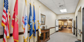 Foyer at Lakewood Funeral Home