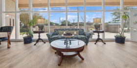 Sitting area at Advantage Funeral & Cremation Services