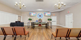 Chapel at Peacock, Newnam & White Funeral and Cremation Service