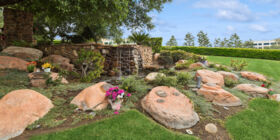Cremation garden at Pierce Brothers Valley Oaks-Griffin Memorial Park, Mortuary & Crematory