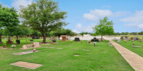 Cemetery grounds at Moore Funeral Home & Memorial Gardens