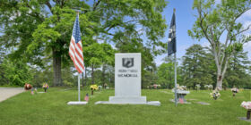 Veterans section at Snow's Funerals and Cremations At Macon Memorial Park & Macon Memorial Park Cemetery