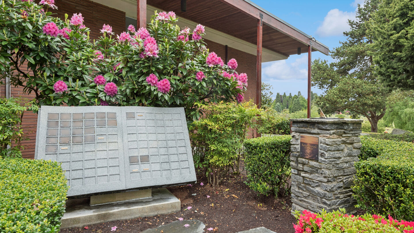 Ossuary at Evergreen Funeral Home & Cemetery