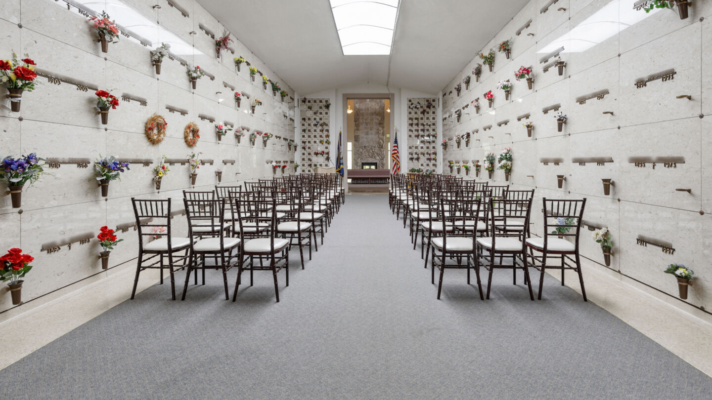 Mausoleum at Evergreen Funeral Home & Cemetery
